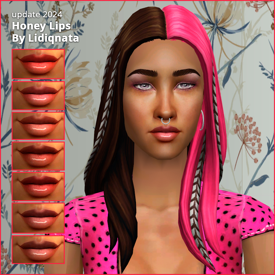 honey lips look by lidiqnata for sims 2